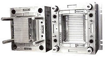 Single-cavity-plastic-crate-PP-injection-mold